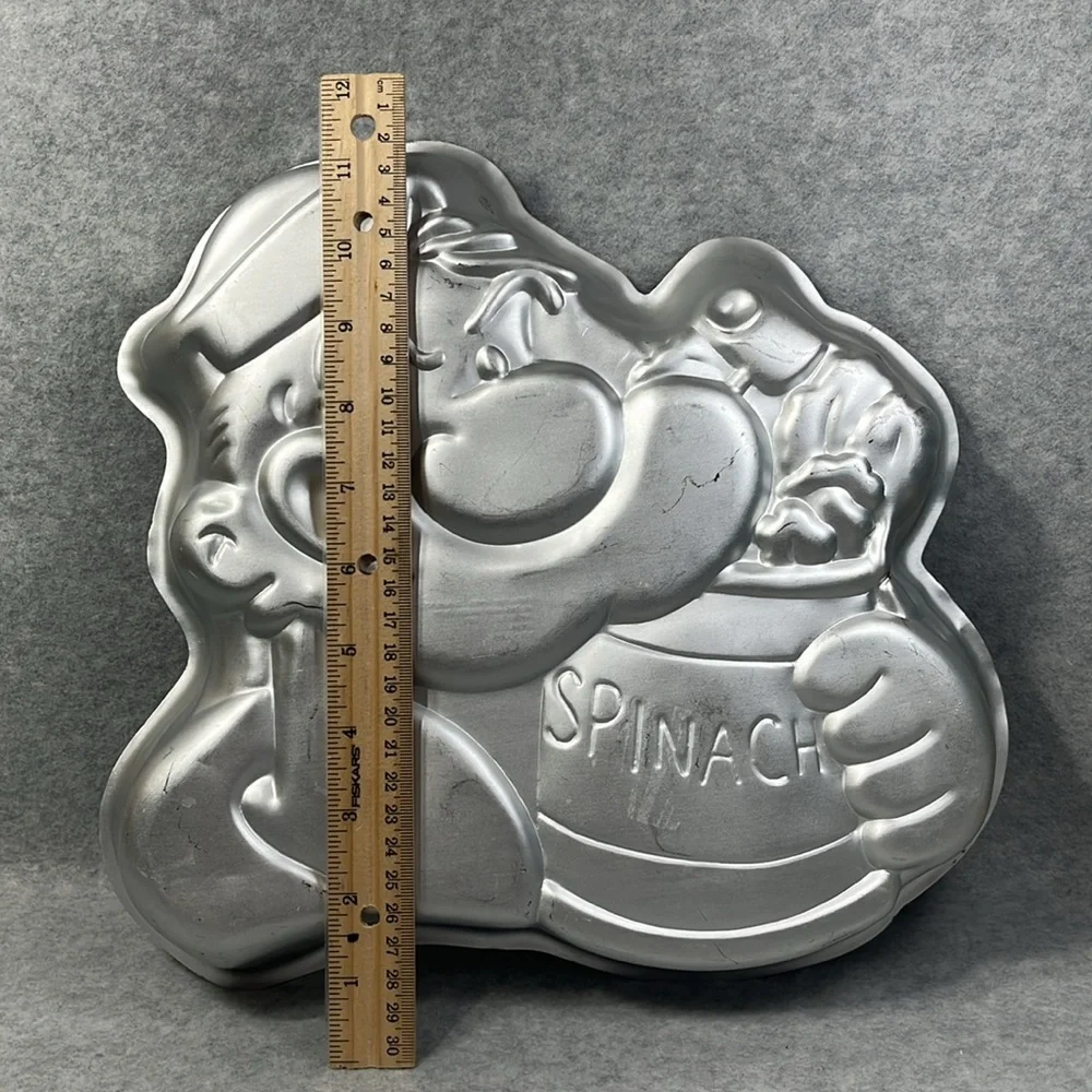 Wilton Popeye Cake Pan 1980 Vintage‎ Birthday Cartoon Collectible Bodybuilder